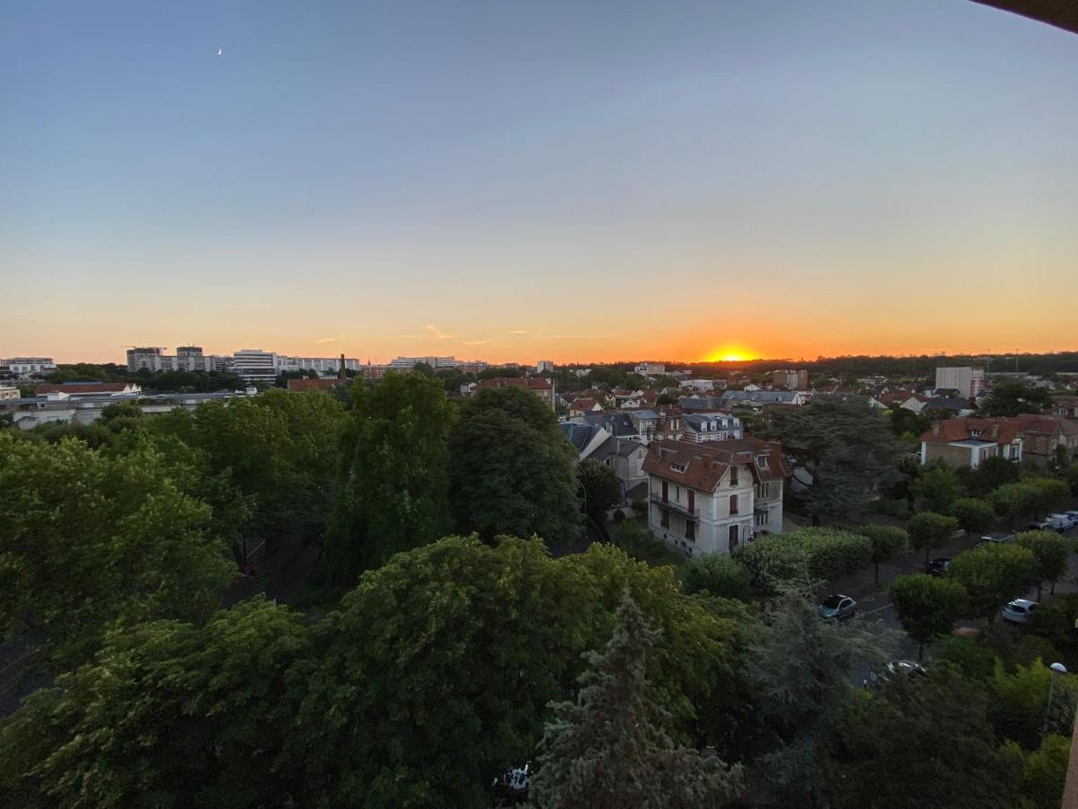 Panoramic View Studio - 15 Min From Paris 주앵빌르퐁 외부 사진